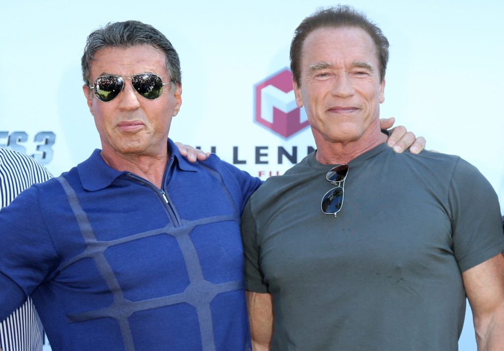 Arnold Schwarzenegger vs Sylvester Stallone!