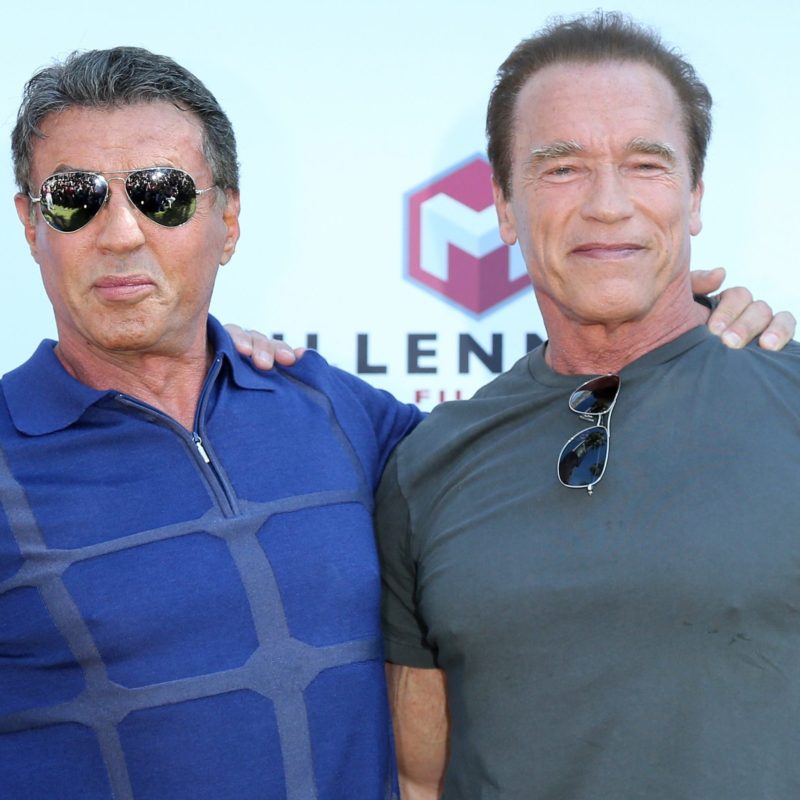 Arnold Schwarzenegger vs Sylvester Stallone!