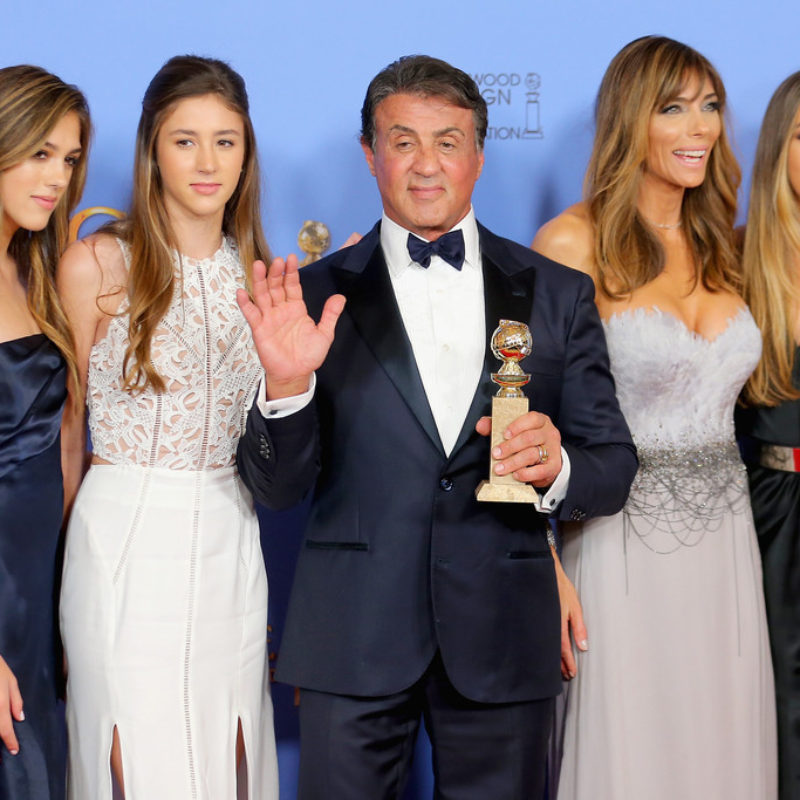 I’ll try to not get emotional,” said Stallone when he got up on stage to accept the award.