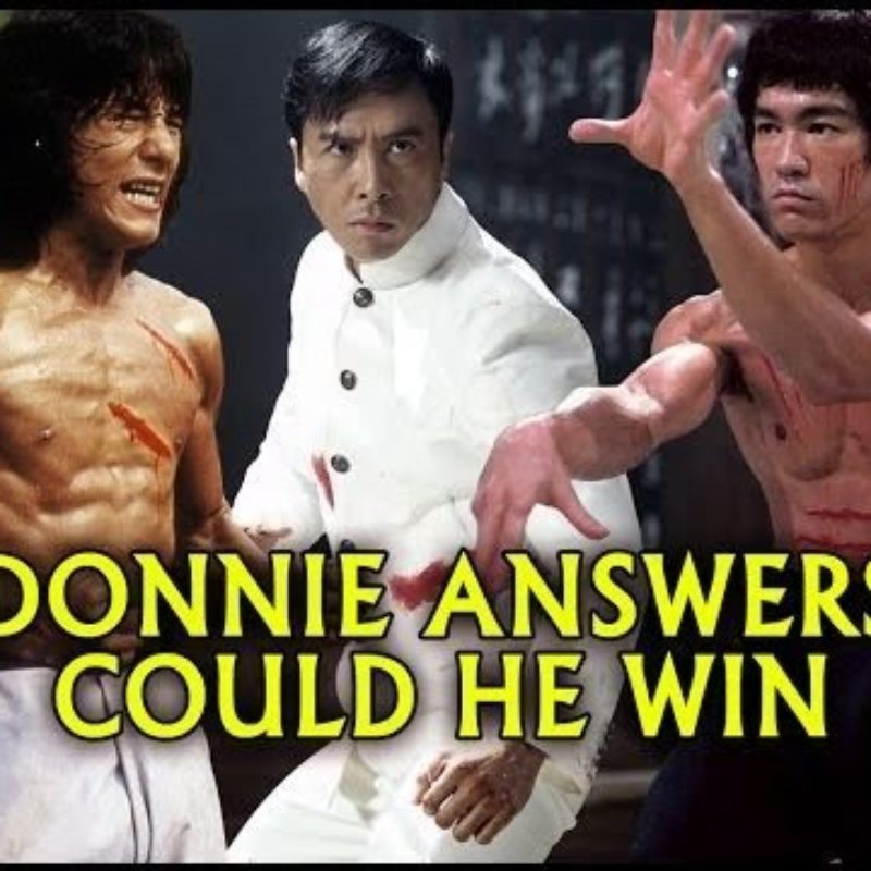 Donnie Yen Asked Could he Beat Jackie Chan or Bruce Lee in Fight