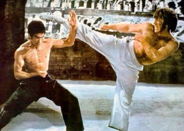 Bruce Lee Chuck Norris