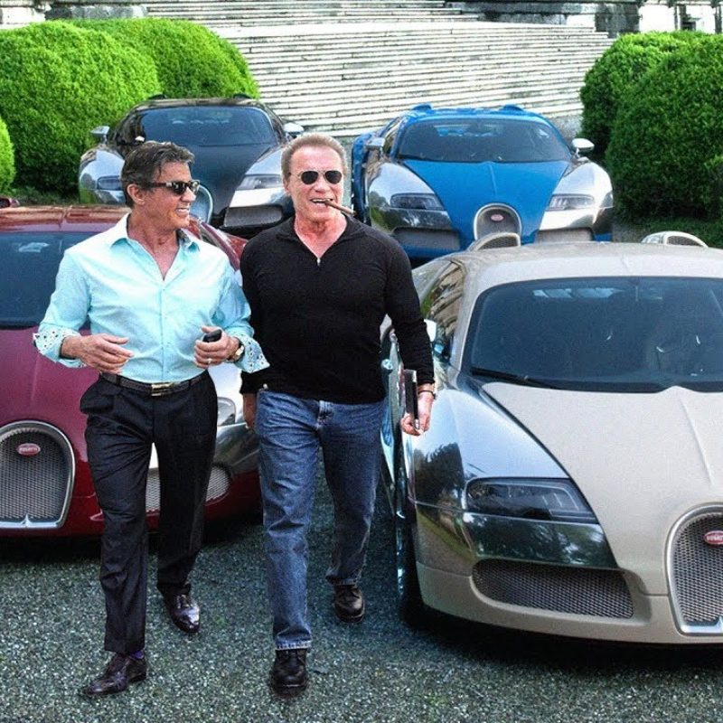 Arnold Schwarzenegger’s Cars VS Sylvester Stallone’s Cars 