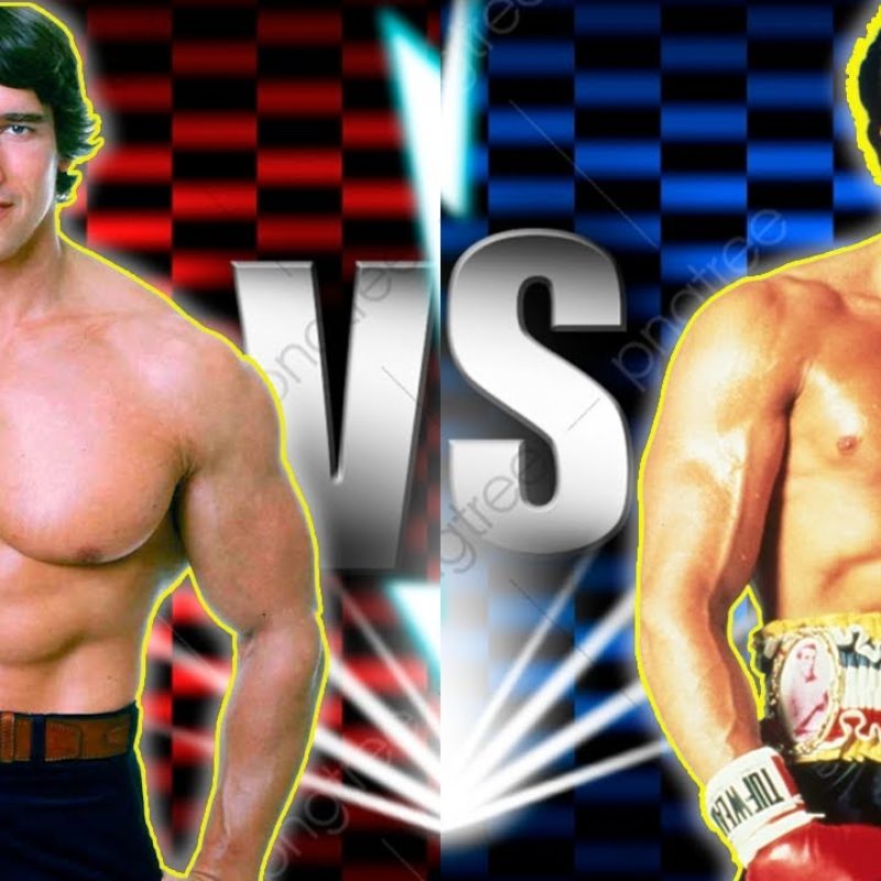 Arnold Schwarzenegger VS Sylvester Stallone 