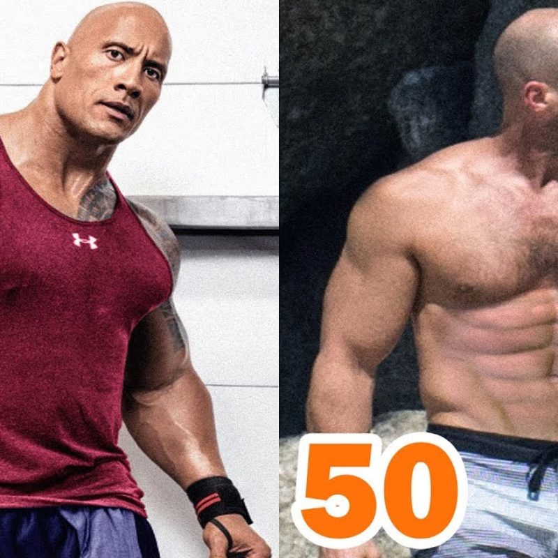 The Rock vs Jason Statham Transformation