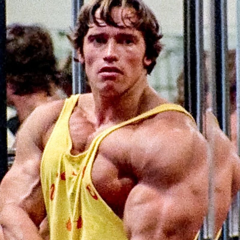 Arnold Schwarzenegger Goes Back To Muscle Beach