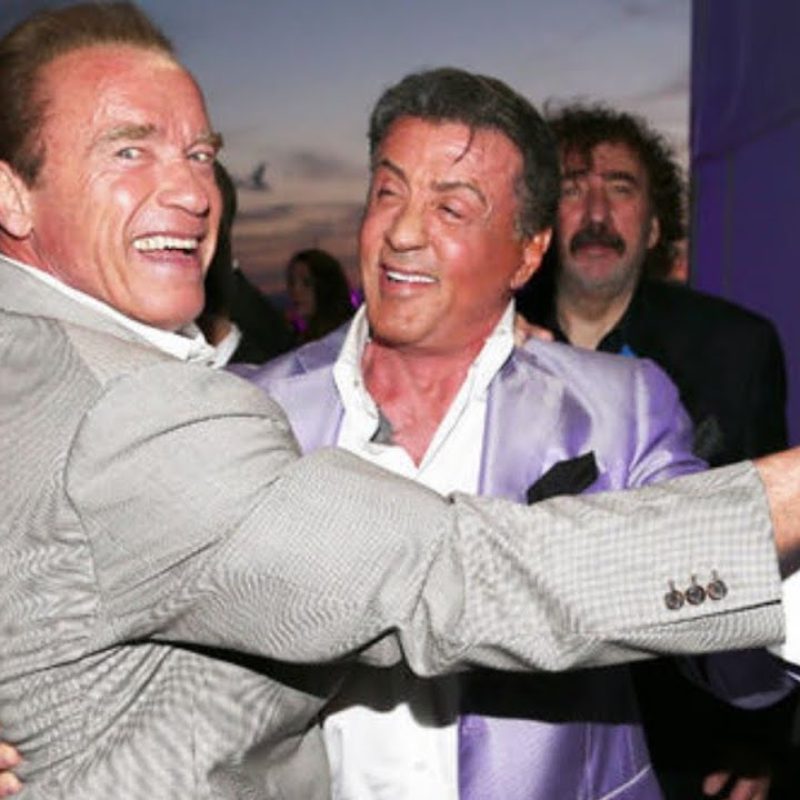 When Arnold Schwarzenegger and Sylvester Stallone Go Out in Public