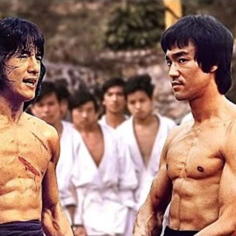 Bruce Lee vs Jackie Chan | Unbelievable fight