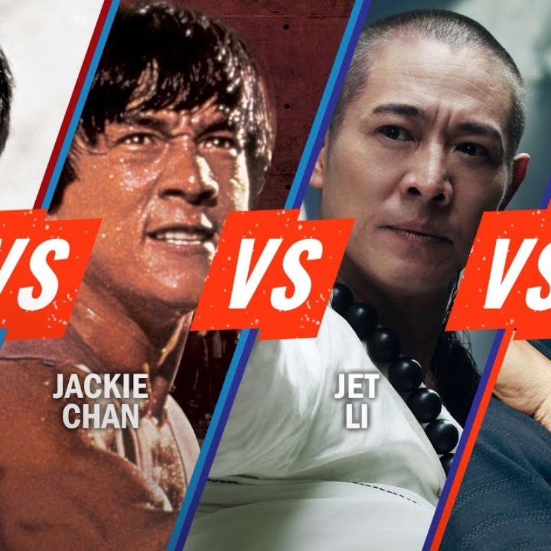 Bruce Lee vs Jackie Chan vs Jet Li vs Donnie Yen