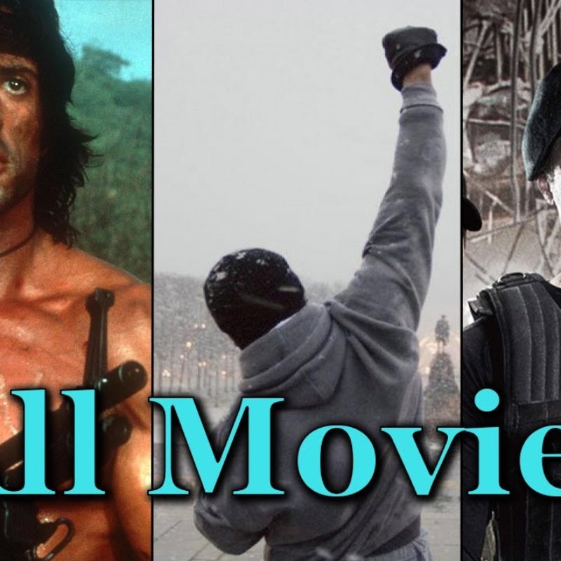 Sylvester Stallone – All Movies (1970 – 2019)