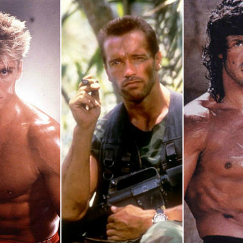 80s Action Stars Then and Now: