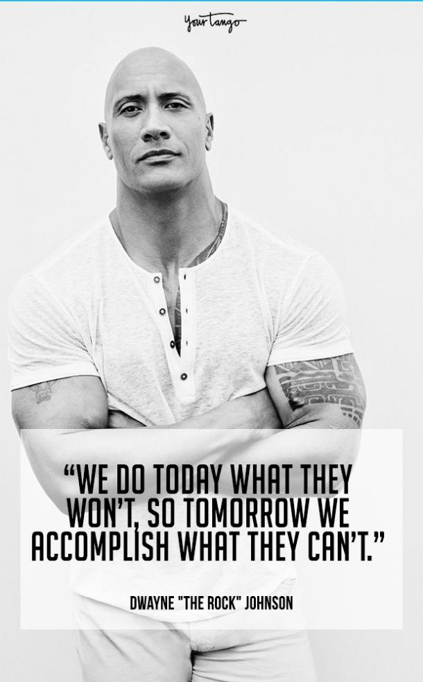 24 Most Inspirational Quotes From Dwayne ‘The Rock’ Johnson