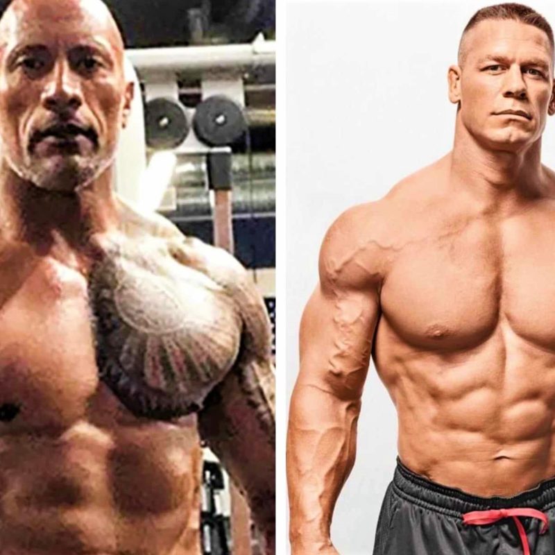 The Rock VS John Cena Transformation