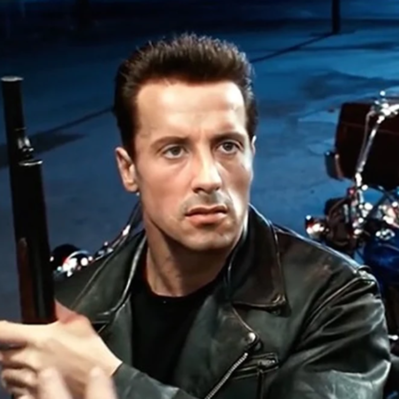 Stallone in “Terminator 2” How Deep Fake Could Change Movies Forever