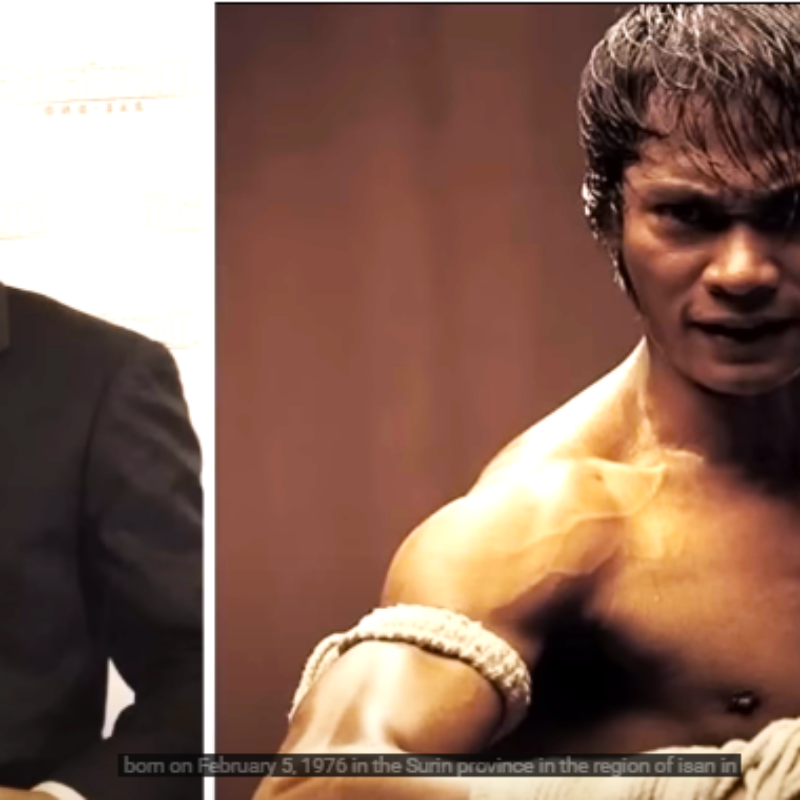 Tony Jaa The Warrior of Muay Thai (The Bruce Lee Thai) Actor of The Film Ong Bak: