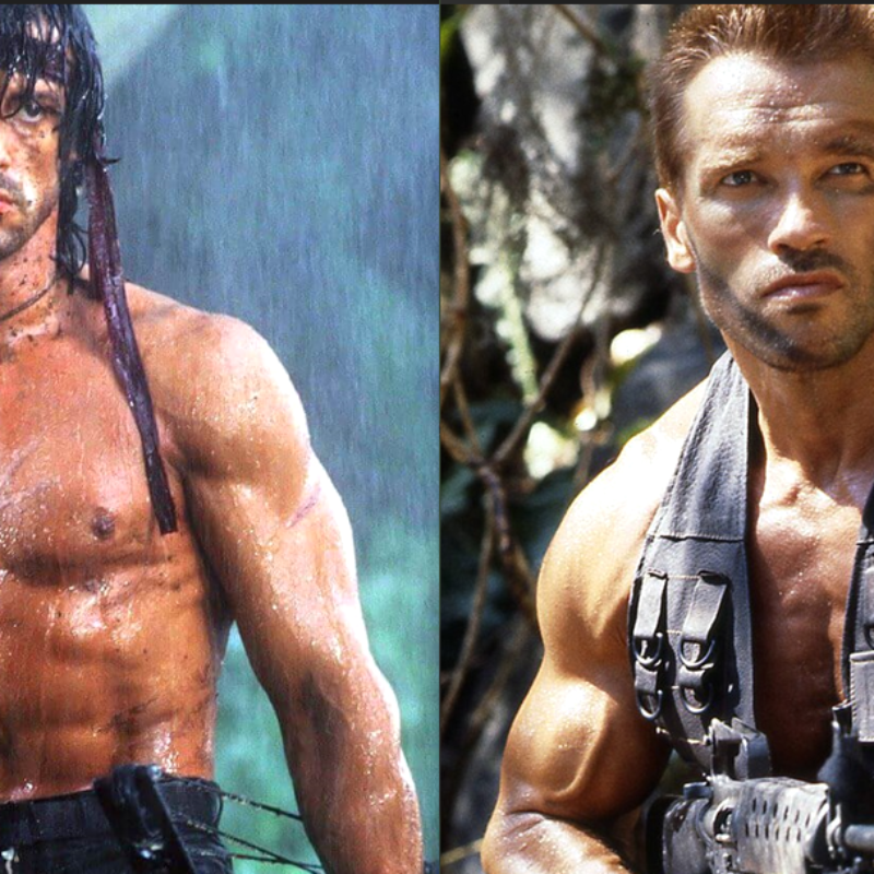 Stallone’s Rambo vs. Arnie’s Dutch: Who Would Win In A Fight