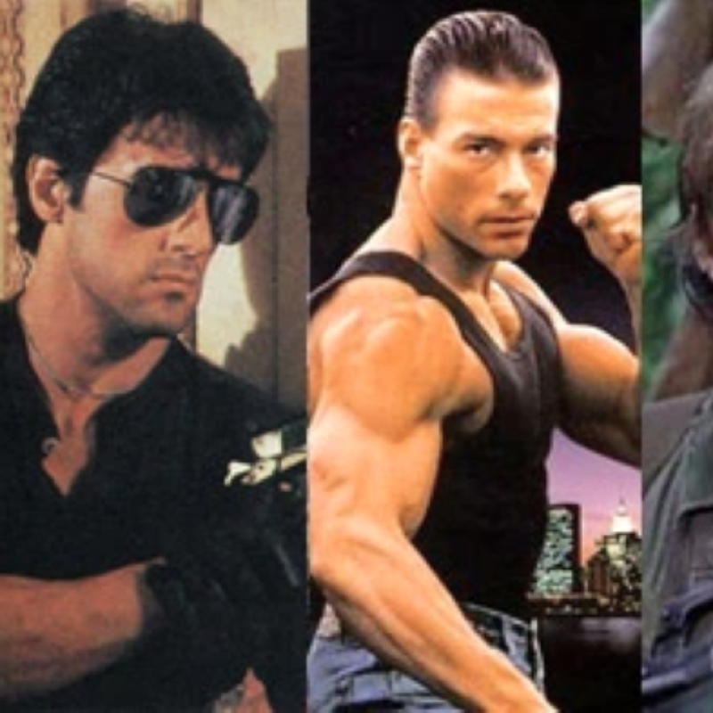 10 Biggest 1980s Action Stars, Ranked