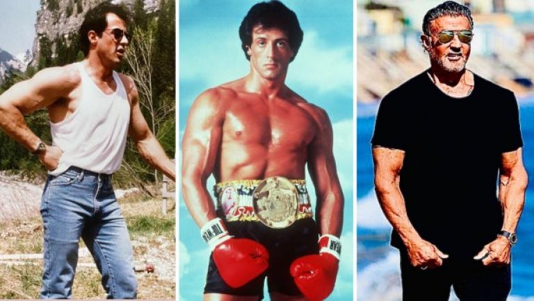 Sylvester Stallone From 1970 to 2023