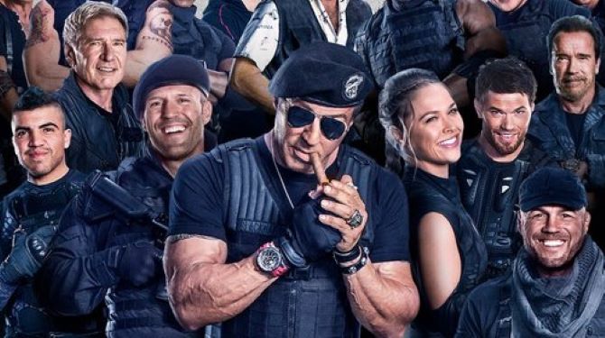 Sylvester Stallone, Cast Talk “The Expendables 3”