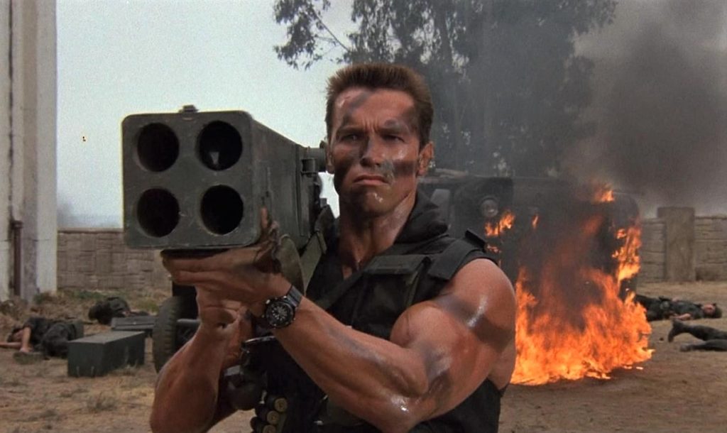 We've Got To Have A Bigger D-K Than Rambo': How' Commando' Became An Action Classic