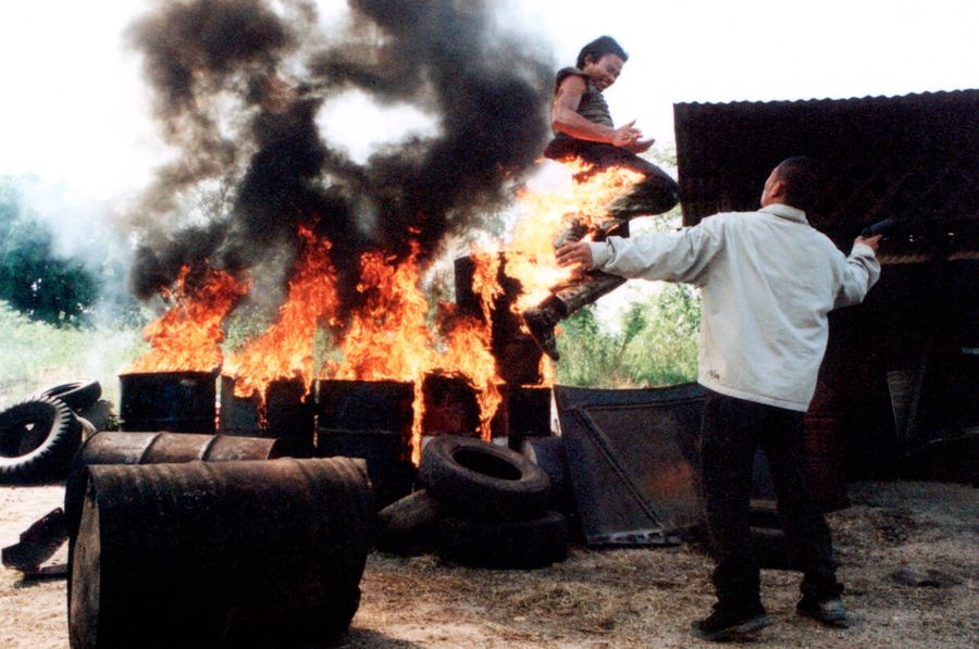 The 10 Craziest Stunts In Ong-Bak (2003)