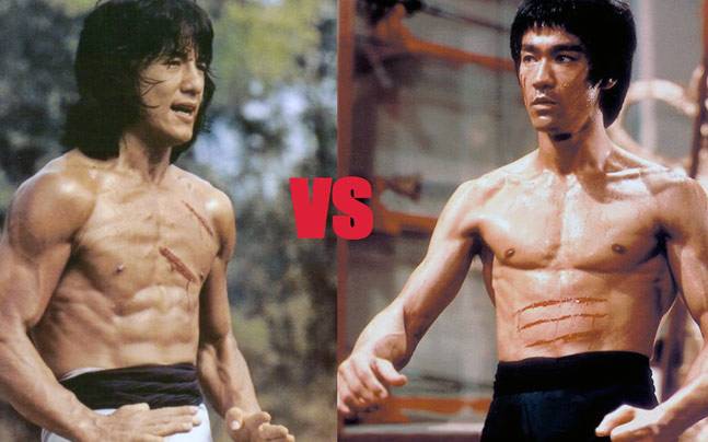 Bruce Lee vs Jackie Chan