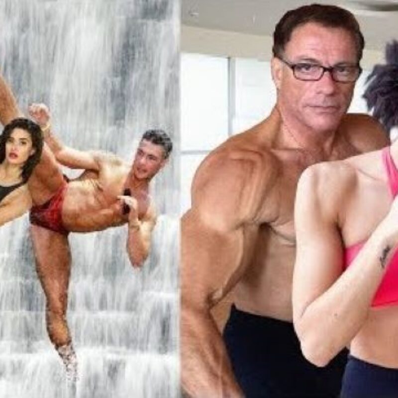 Jean Claude Van Damme Trained Daughter And Son In Martial Arts