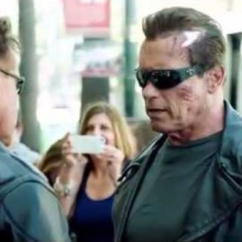 Arnold Schwarzenegger Pranks Fans as the Terminator