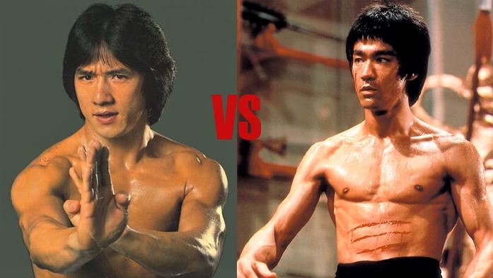 Bruce Lee vs Jackie Chan