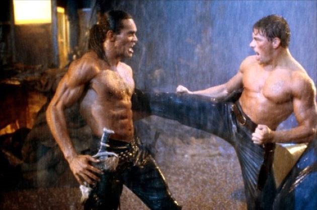 Van Damme Had To Pay $500k Dollars For Blinding Jackson Pinckney on the set of the film.