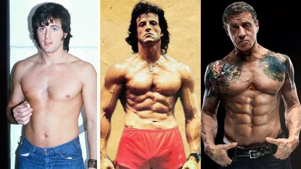 Sylvester Stallone From 1970 to 2023