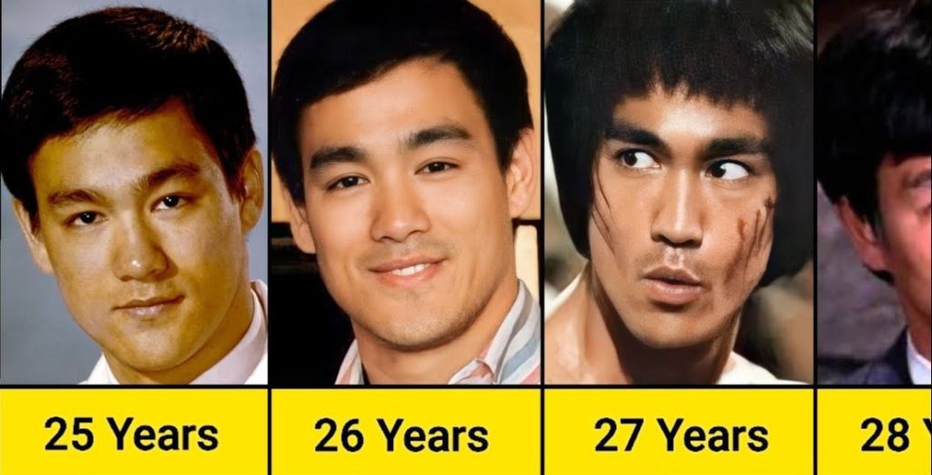 Bruce Lee From 1950 To 1973