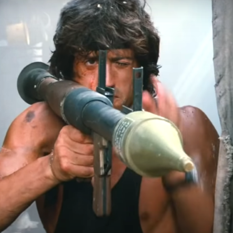 Making Of Famous Action Movie Rambo ” First Blood 2″