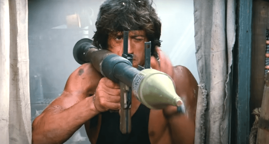 Making Of Famous Action Movie Rambo " First Blood 2"