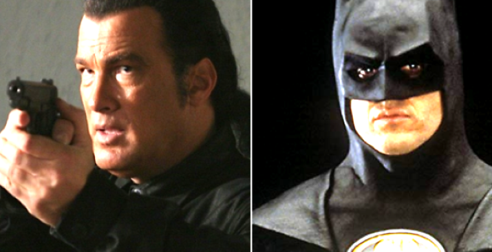 Steven Seagal Was Considered For 'Batman' Before Michael Keaton Landed The Role